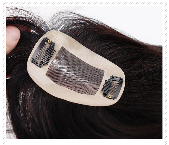 Real Hair Bald Silver Covered Super Skin